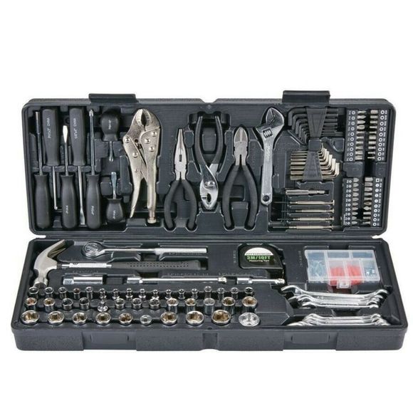 😎 New Pittsburgh 130 Piece Tool Kit Set - Picture 2 of 4